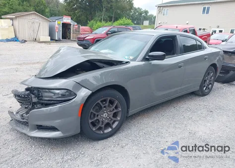 2018 Dodge Charger Gt Awd из США, поврежденный, VIN 2C3CDXJG1JH151243